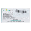 Pasage Tab 20mg 1x10's