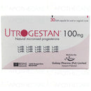 Utrogestan Cap 100mg 30's