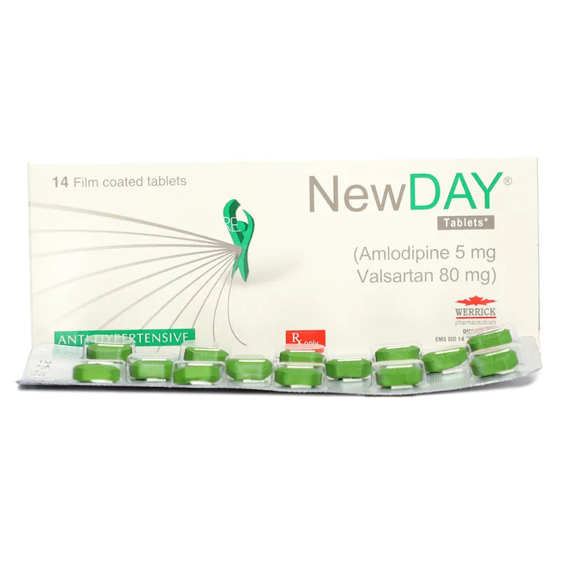 NewDay Tab 5mg/80mg 14's