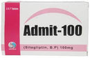 Admit Tab 100mg 14's