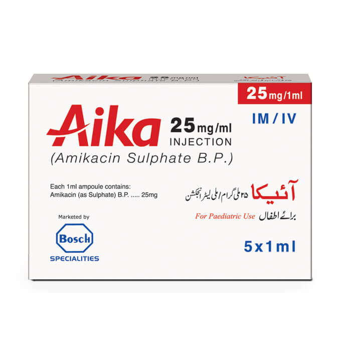 Aika Inj 25Mg 5Amp