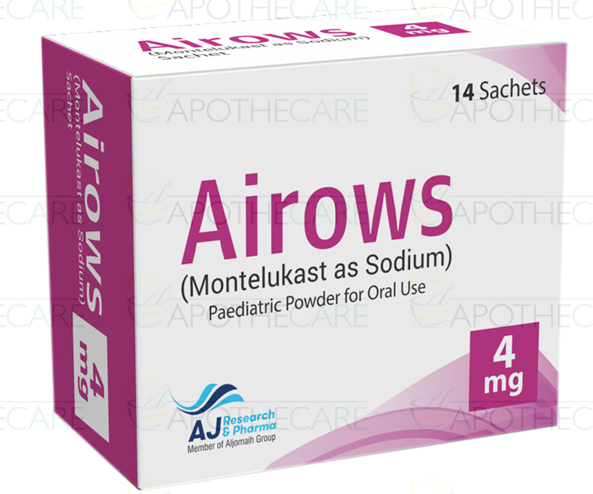 Airows Sachet 4mg 14's