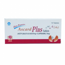 Ascard Plus Tab 75mg/75mg 10's