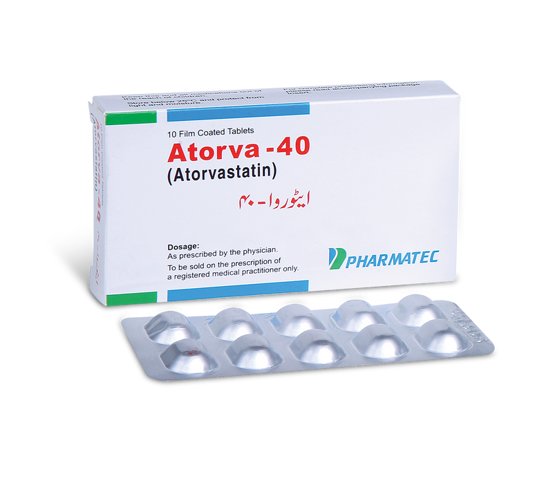 Atorva Tab 40mg 10's