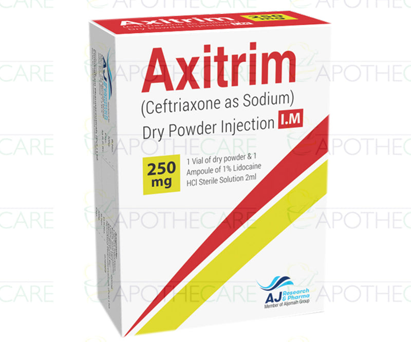 Axitrim IM Inj 250mg 1Vial