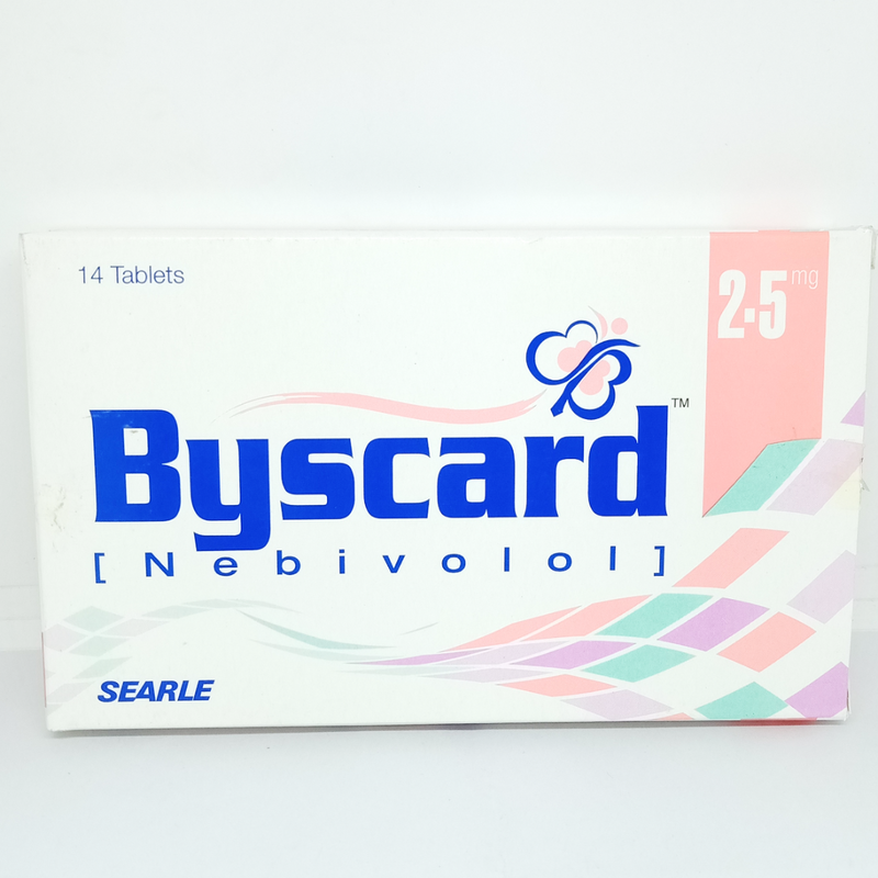 Byscard Tab 2.5mg 14's