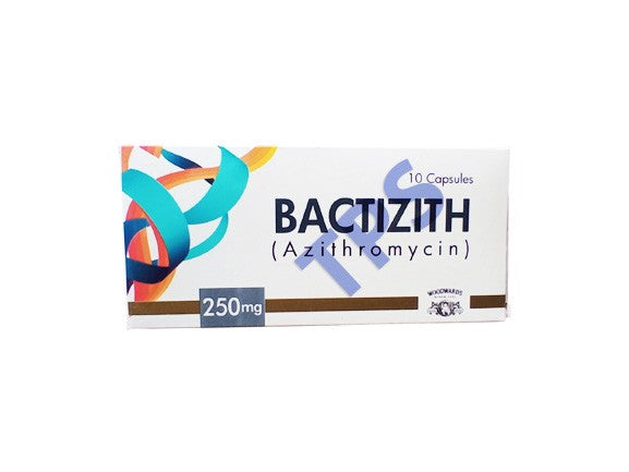 Bactizith Cap 250mg 10's