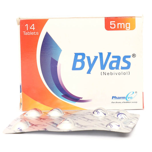 Byvas Tab 5mg 14's