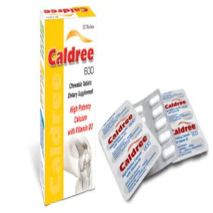 Caldree Tab 600mg/200IU 30's