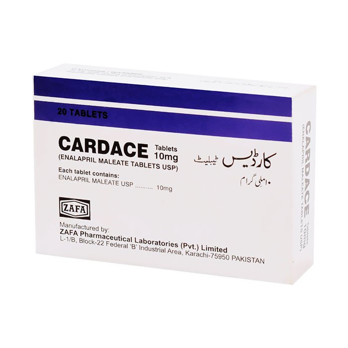 Cardace Tab 10mg 20's