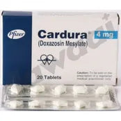 Cardura Tab 4mg 20's