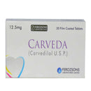 Carveda Tab 12.5mg 3x10's