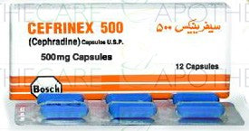 Cefrinex Cap 500mg 2x6's