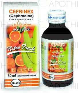 Cefrinex Susp 125mg/5ml 60ml