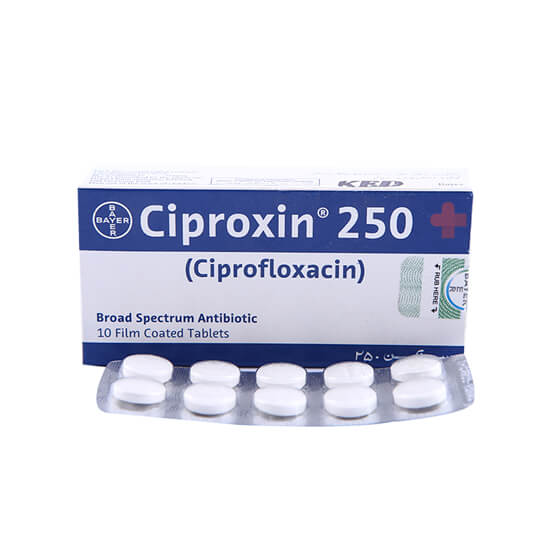 Ciproxin Tab 250mg 10's