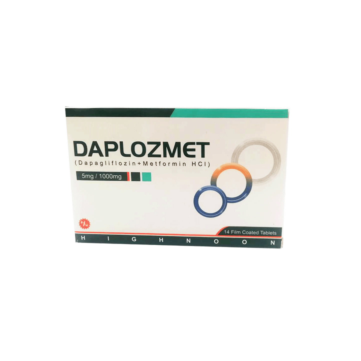 Daploz-Met Tab 5/1000mg 14's