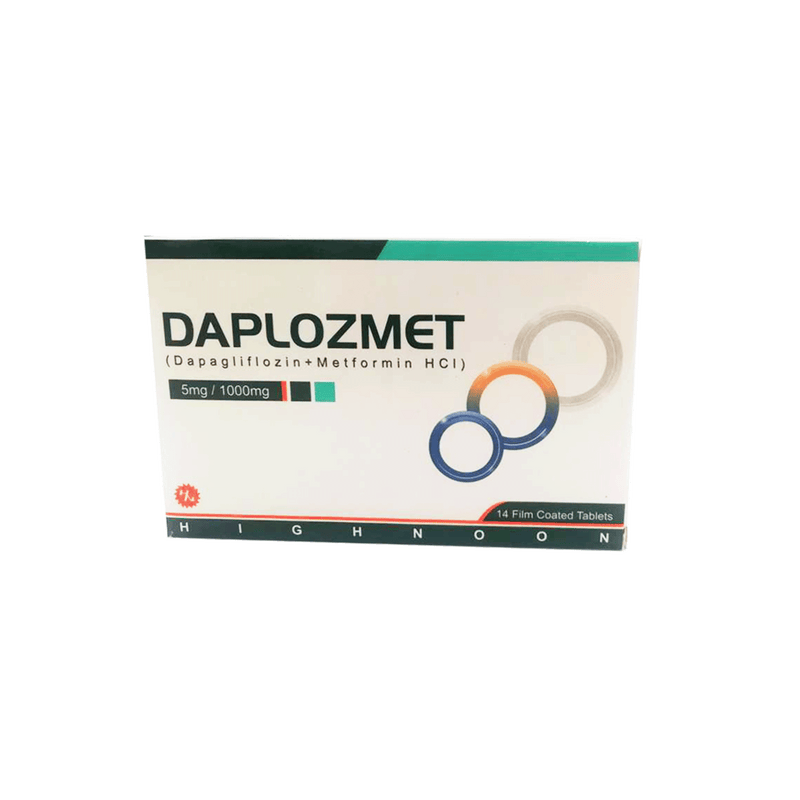 Daploz-Met Tab 5/1000mg 14's