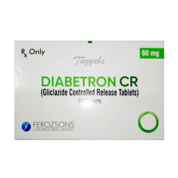 Diabetron Cr Tab 60mg