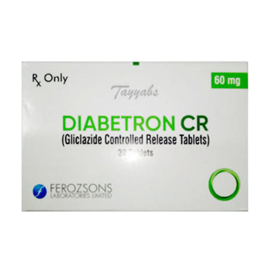 Diabetron Cr Tab 60mg