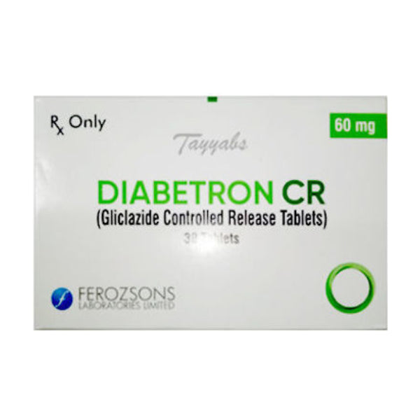 Diabetron Cr Tab 60mg