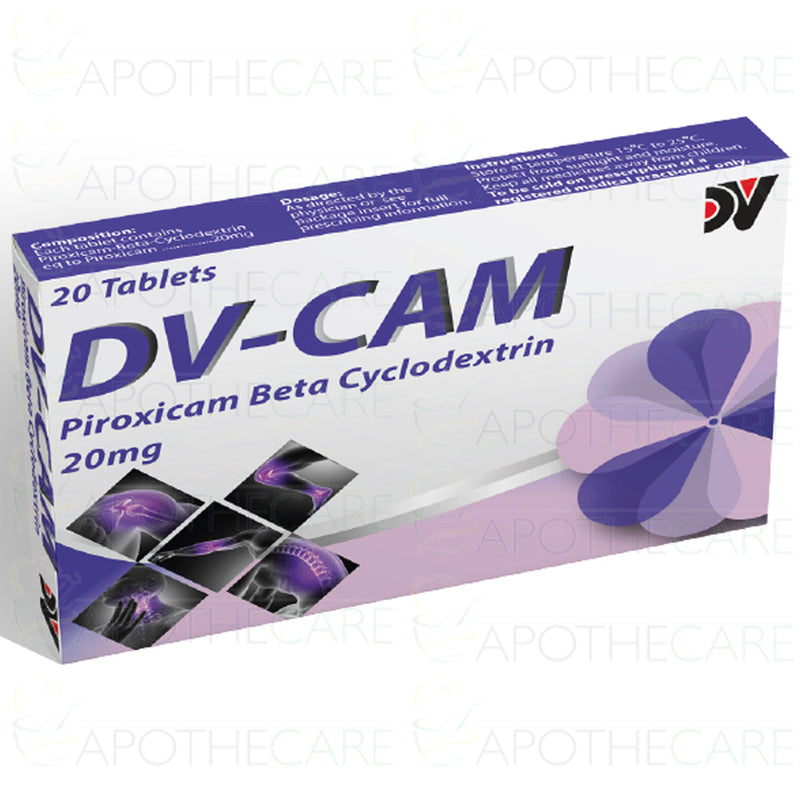 DV-Cam Tab 20mg 20's