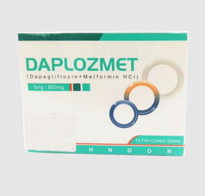 Daploz-Met Tab 5/850mg 14's