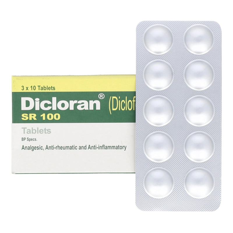 Dicloran SR Tab 100mg 3x10's