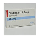 Dilatrend Tab 12.5mg 10's