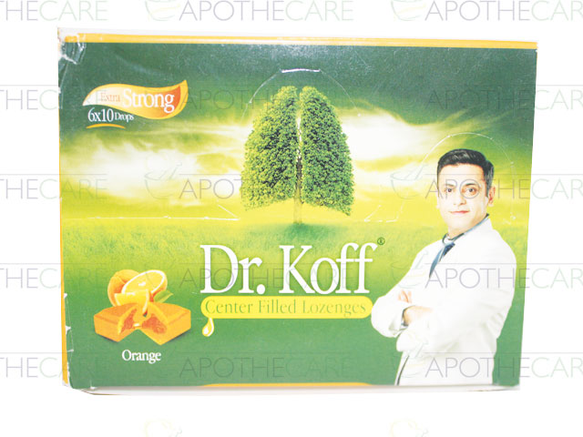 Dr.Koff Orange Lozenges 60's