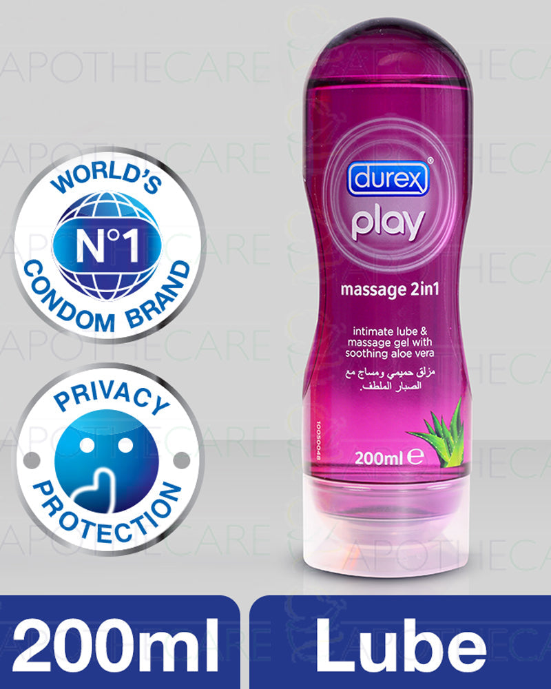 Durex Play Lube 2 in1 Purple 200ml