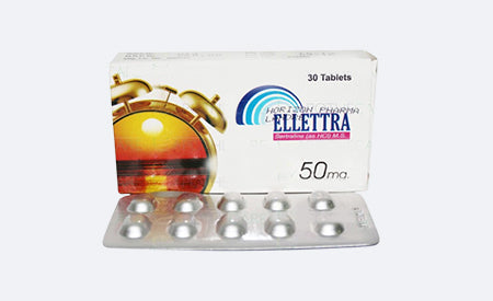 Ellettra Tab 50mg 3x10's