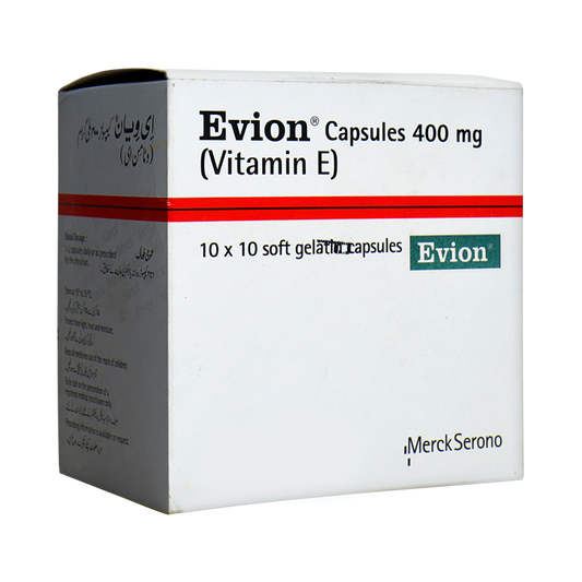 Evion Cap 400mg 10x10's