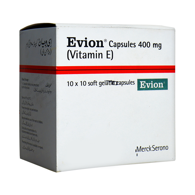 Evion Cap 400mg 10x10's