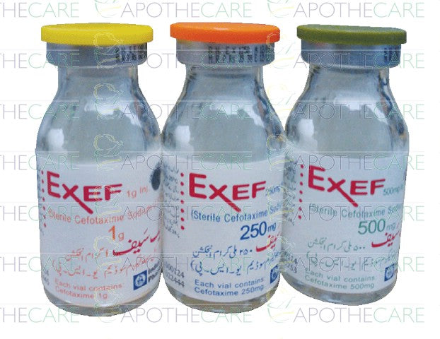 Exef Inj 250mg 1Vial