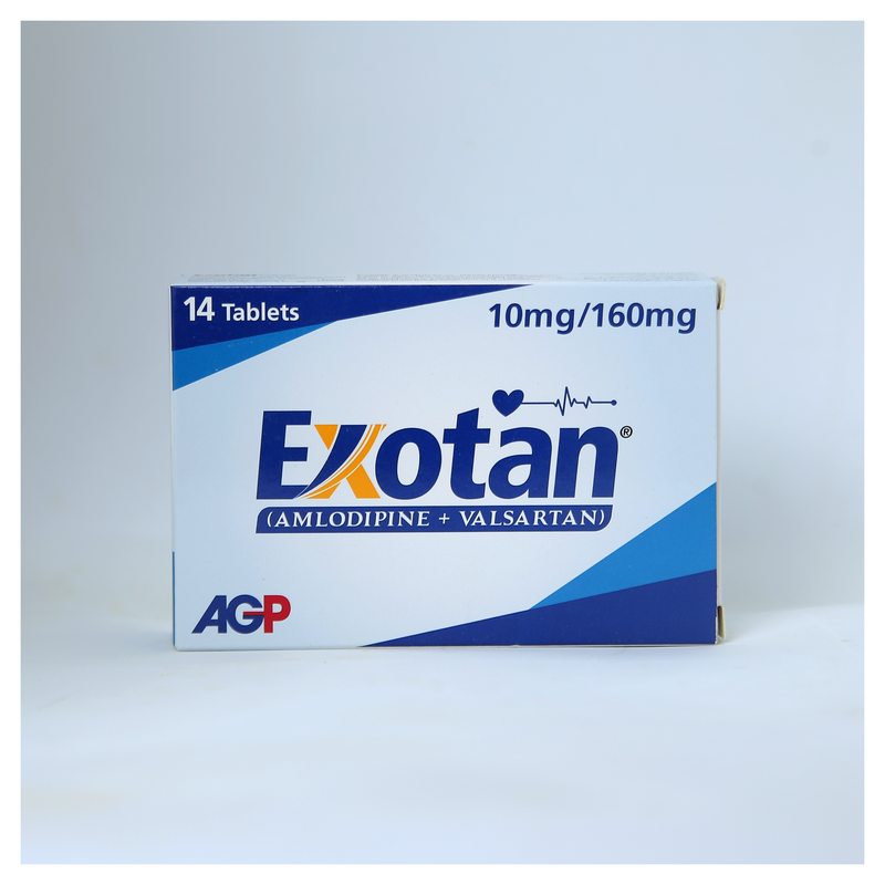 Exotan 10/160mg Tab 14's