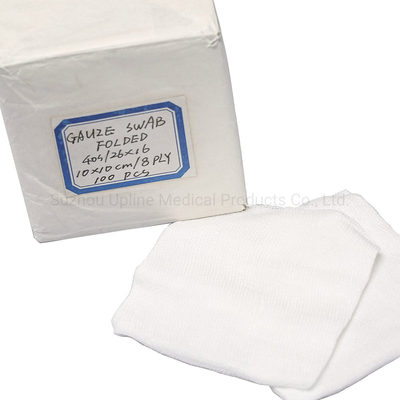 X-Ray Detectable Gauze Swab Sponges Non Sterilize 10cmx10cm 100's 16Ply