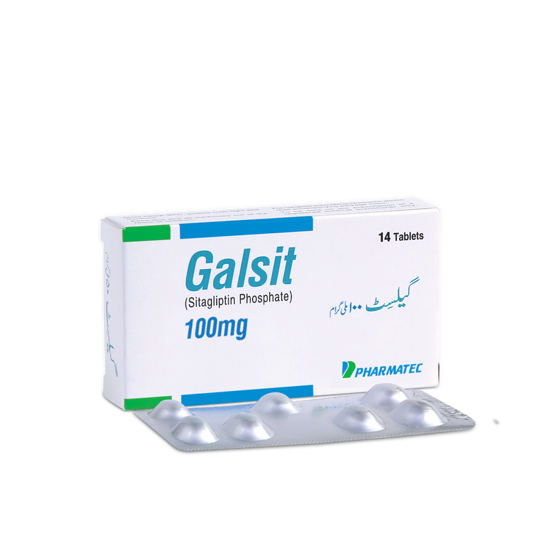 Galsit Tab 100mg 14's