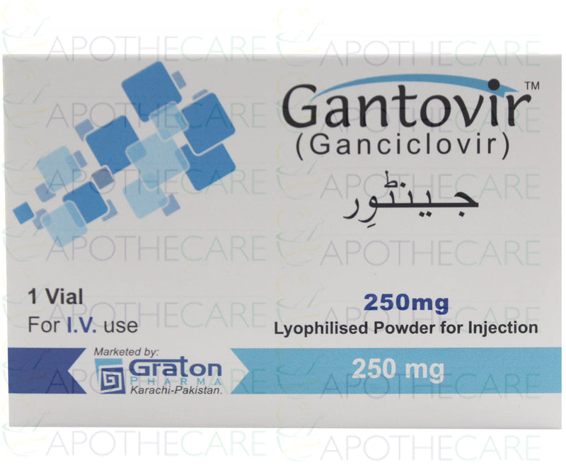 Gantovir Inj 250mg 1Vial