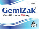 Gemizak Tab 320mg 1x7's