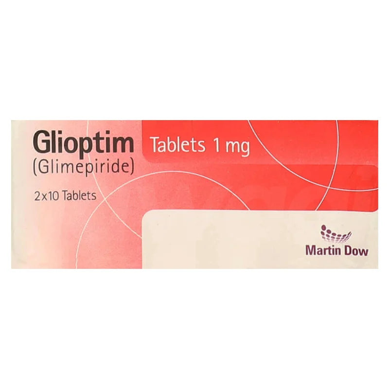 Glioptim Tab 1mg 2x10's