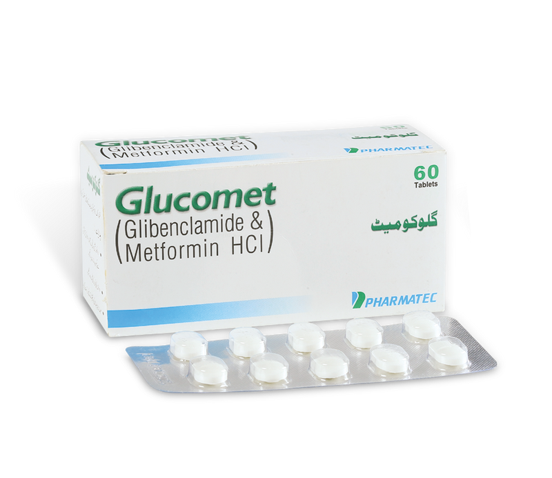 Glucomet Tab 2.5mg/500mg 6x10's