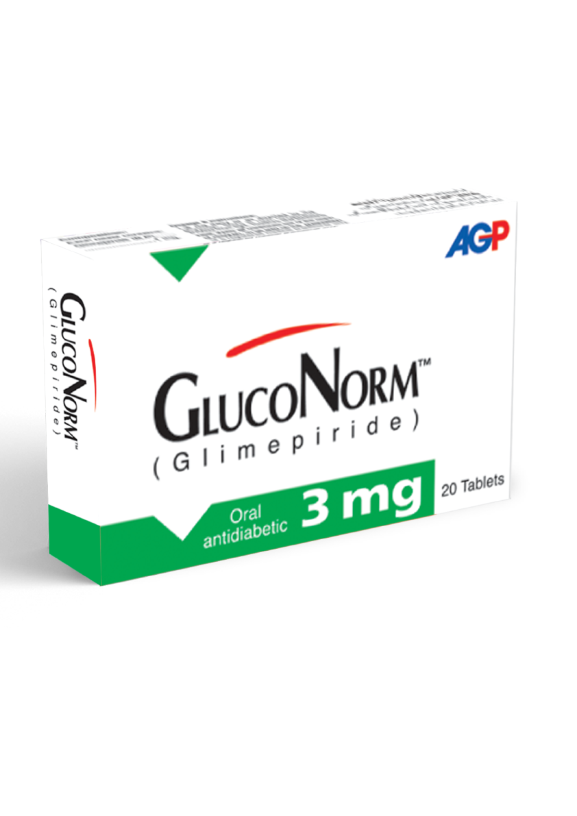 Gluconorm Tab 3mg 20's
