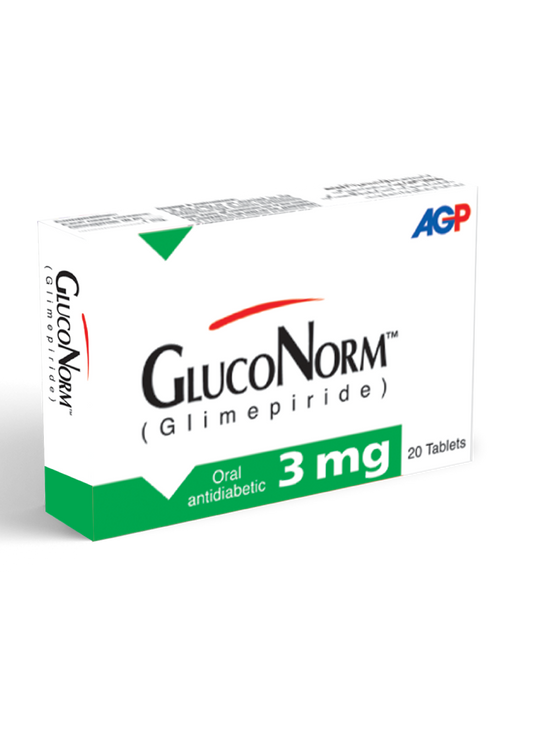 Gluconorm Tab 3mg 20's