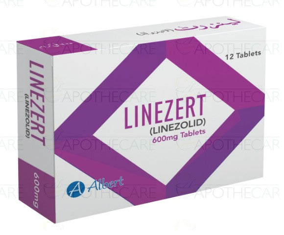 Linezert Tab 600mg 2x6's