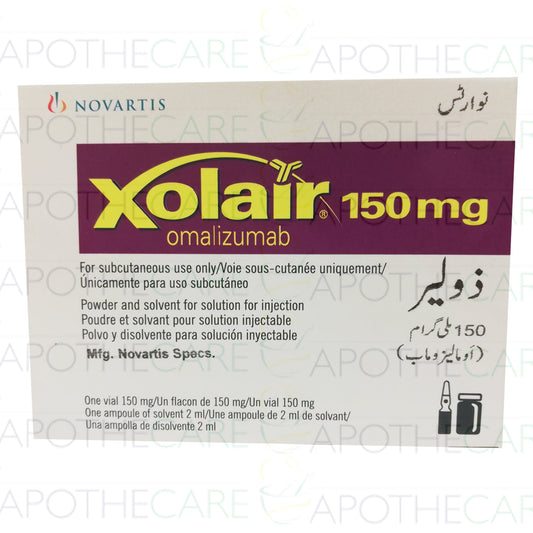 Xolair Inj 150mg 1Vial