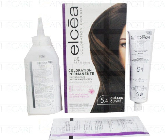 Elcea Hair Colour Chatain Cuivre 5.4 40ml