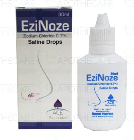 EziNoze Saline Drops 30ml