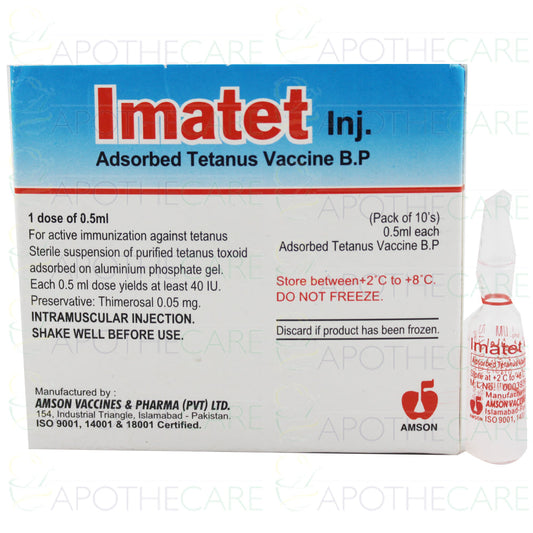 Imatet Inj 40IU 1Ampx0.5ml