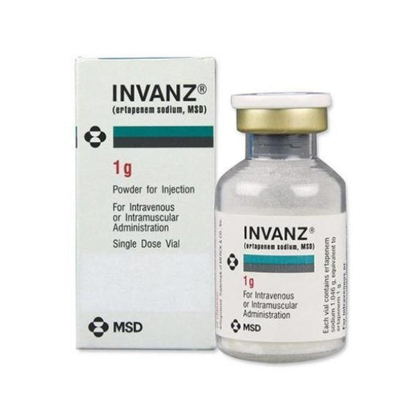 Invanz Inj 1gm 1Vial