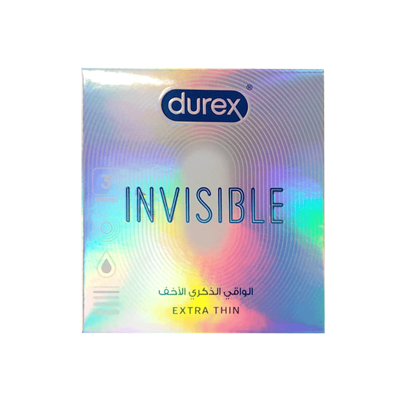 Durex Invisible 12's Pack of 2